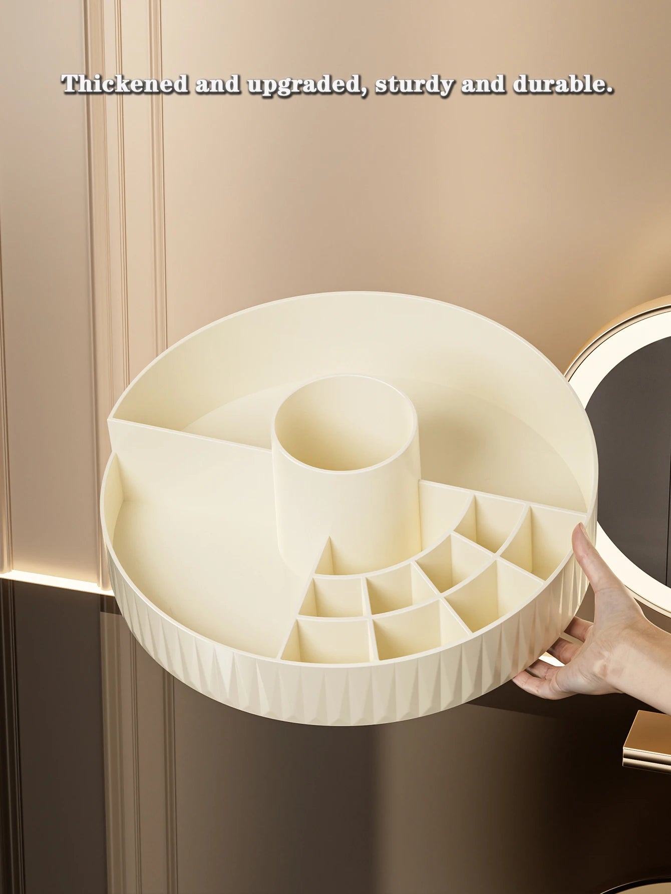 Organizador Giratorio 360° para Lápices y Maquillaje